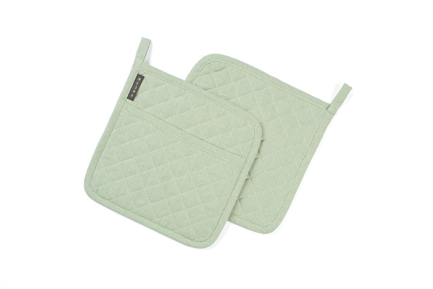 Quilted Potholders, Set of 2-4