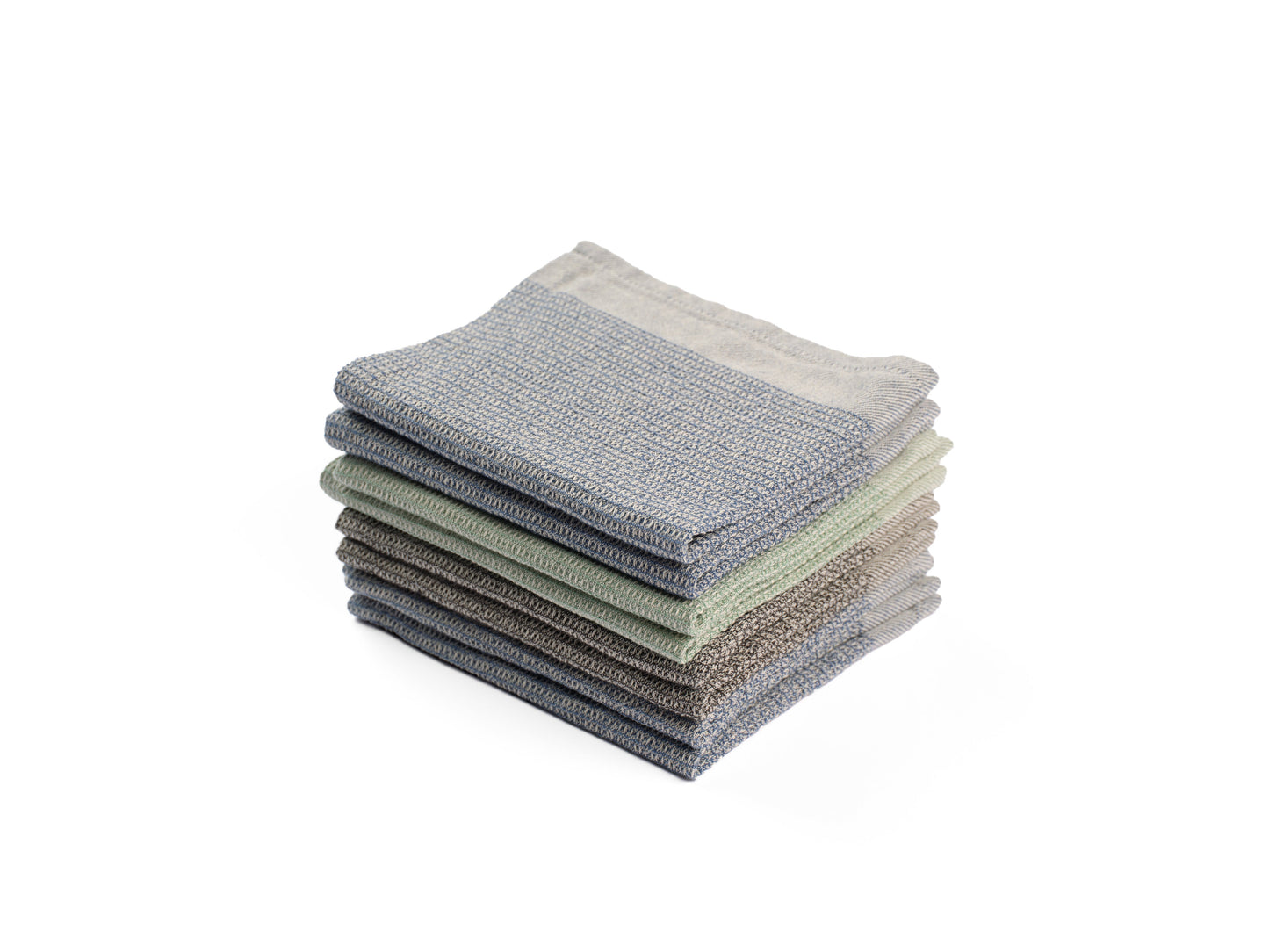 Waffle Weave Wash Cloths - Set of 8-0