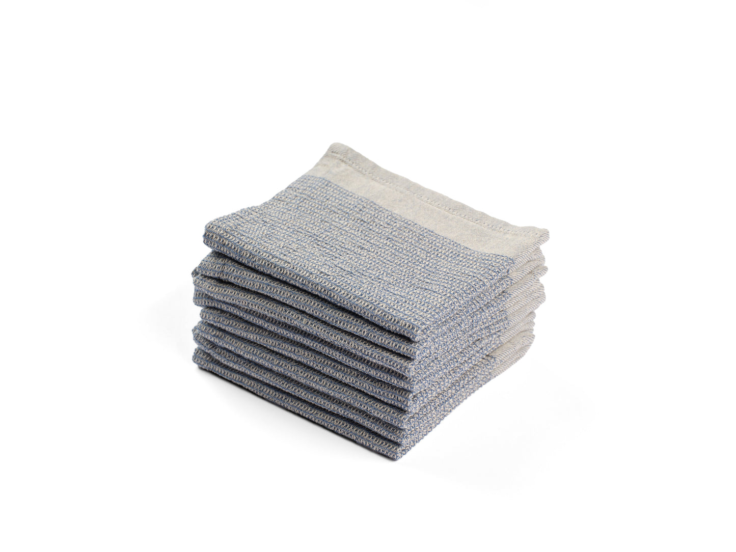 Waffle Weave Wash Cloths - Set of 8-6