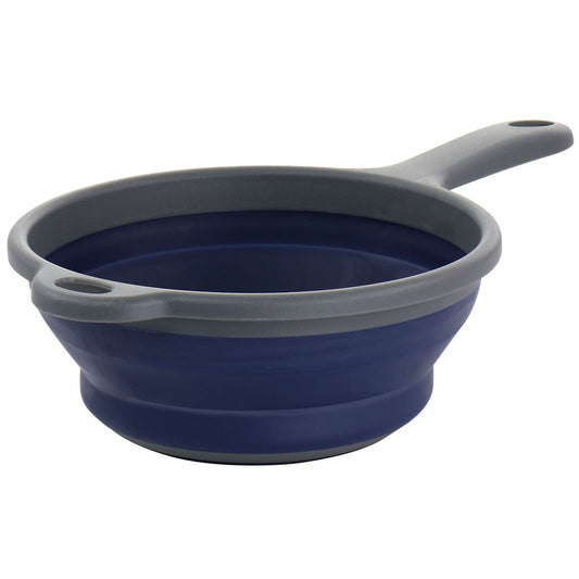 Oster Bluemarine Collapsible Polypropylene Colander with Handle in Navy-0