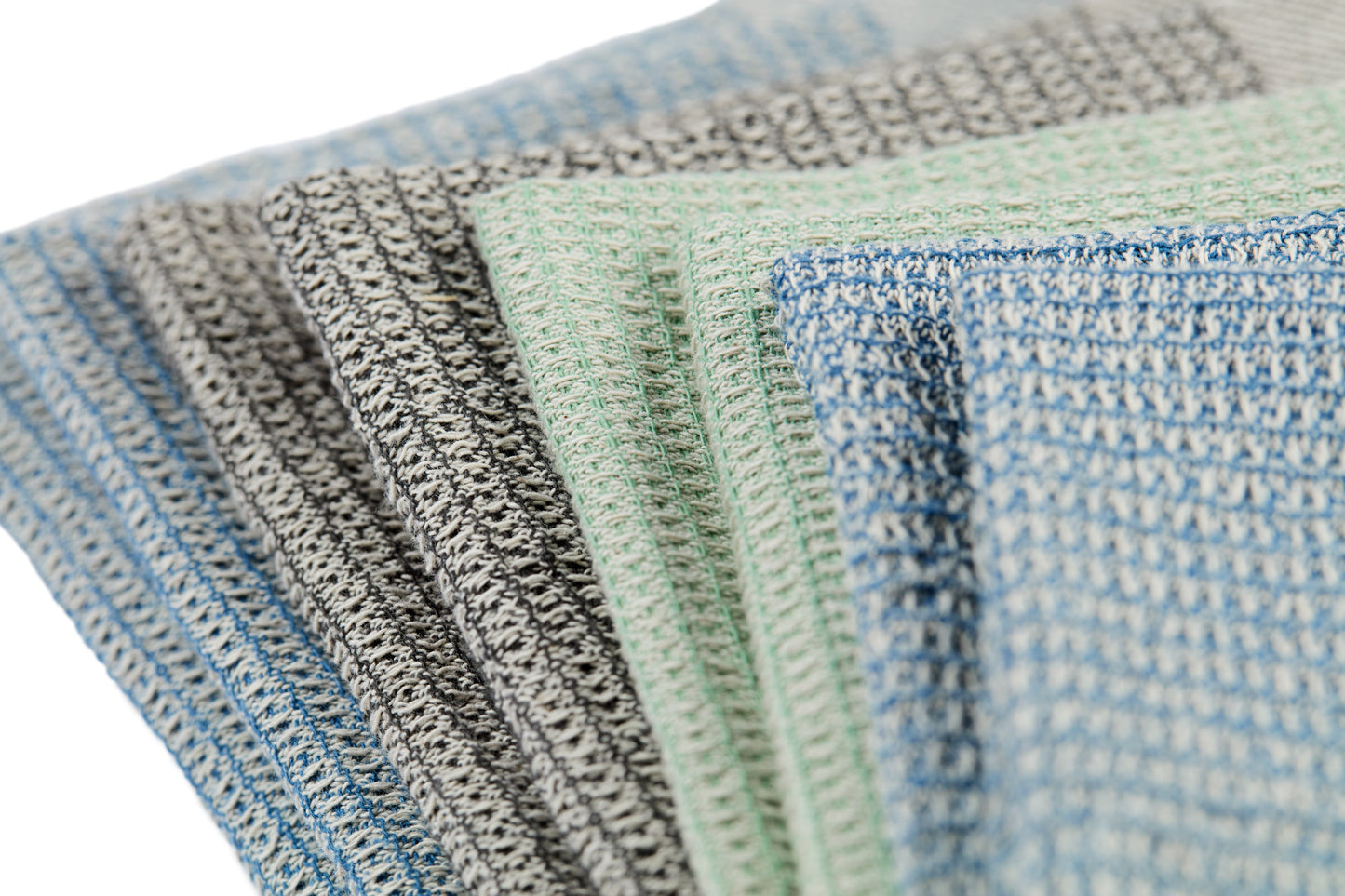 Waffle Weave Wash Cloths - Set of 8-1